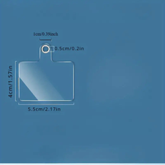 Supper strong clear pvc transparent gasket- Durable crossbody phone