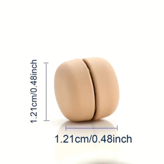 2Pcs/Set Silk Scarf Strong Magnet Fixed Buckle Fashion Clothing Accessories Muslim Ladies Gift