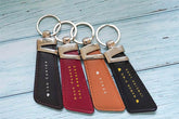 Customized Z Type Leather Keychain