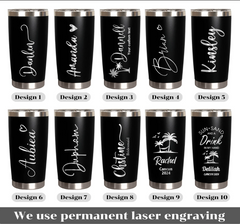 Personalized Skinny 20oz Tumbler, your name and date, or any text you want,Bridesmaid Tumbler with Straw, Bachelorette Party, Wedding Party water glass Gifts, Custom bridal cups