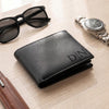 Custom Photo Engraved Leather Wallet - Personalized Gift