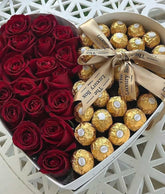 Roses and chocolates
