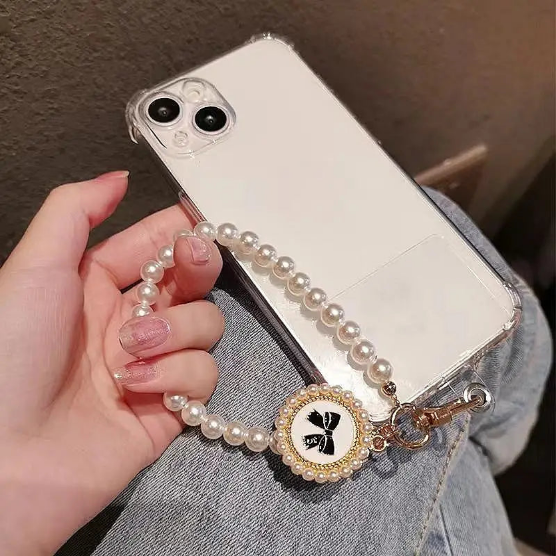 Elegant Pearl lanyard- Universal Anti-Loss Strap For your phone