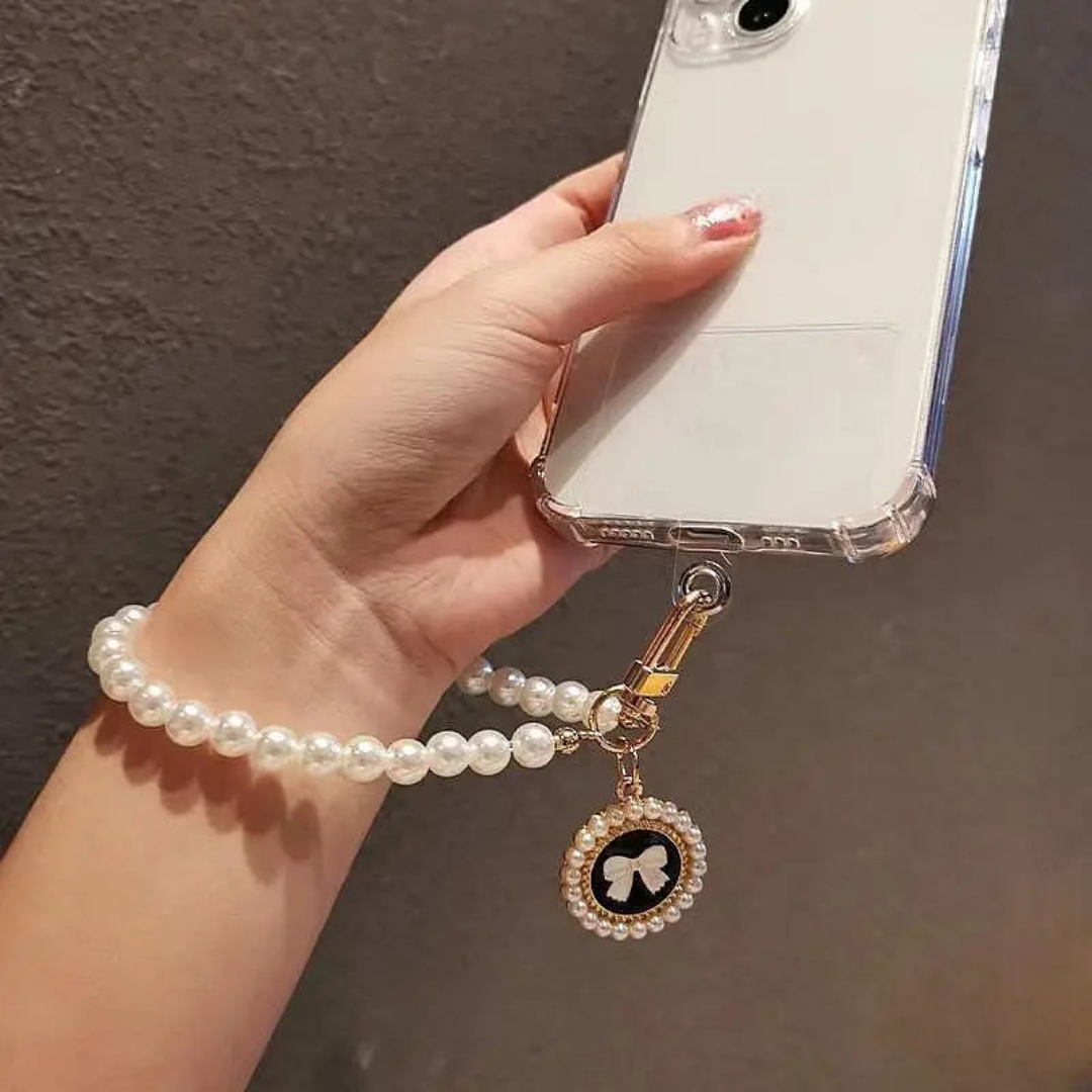 Elegant Pearl lanyard- Universal Anti-Loss Strap For your phone