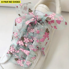 1pair Chiffon Shoelaces