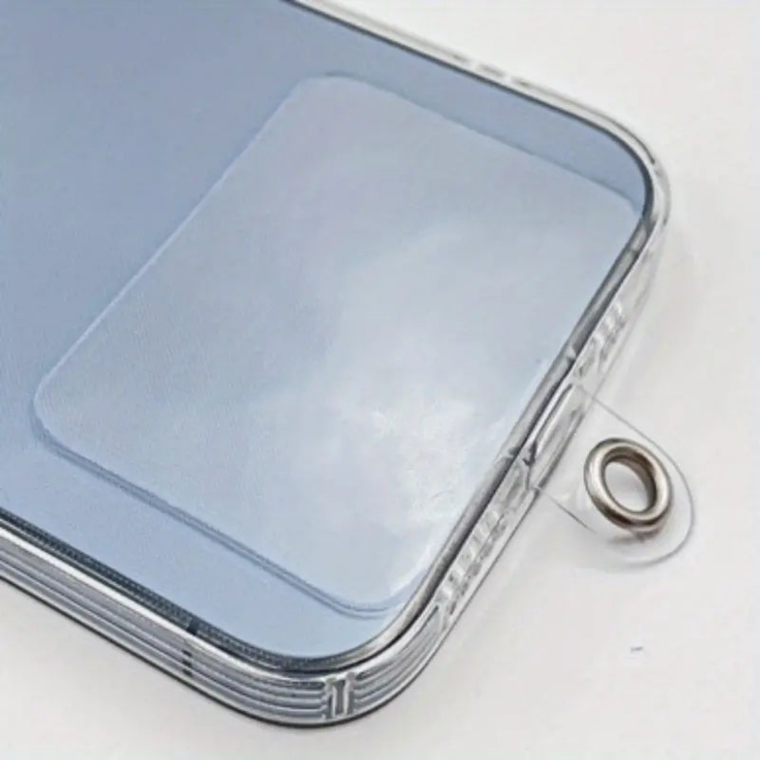 Supper strong clear pvc transparent gasket- Durable crossbody phone