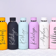 Personalized water bottle Gift ,Perfect for the gym, hiking, work, school