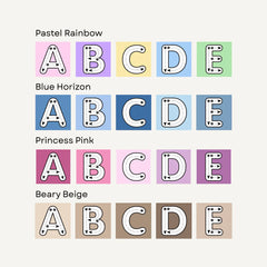 Alphabets and names magnets