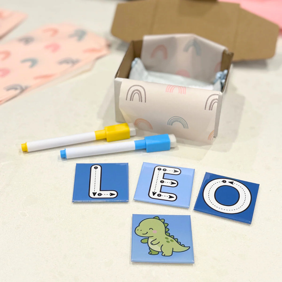 Alphabets and names magnets