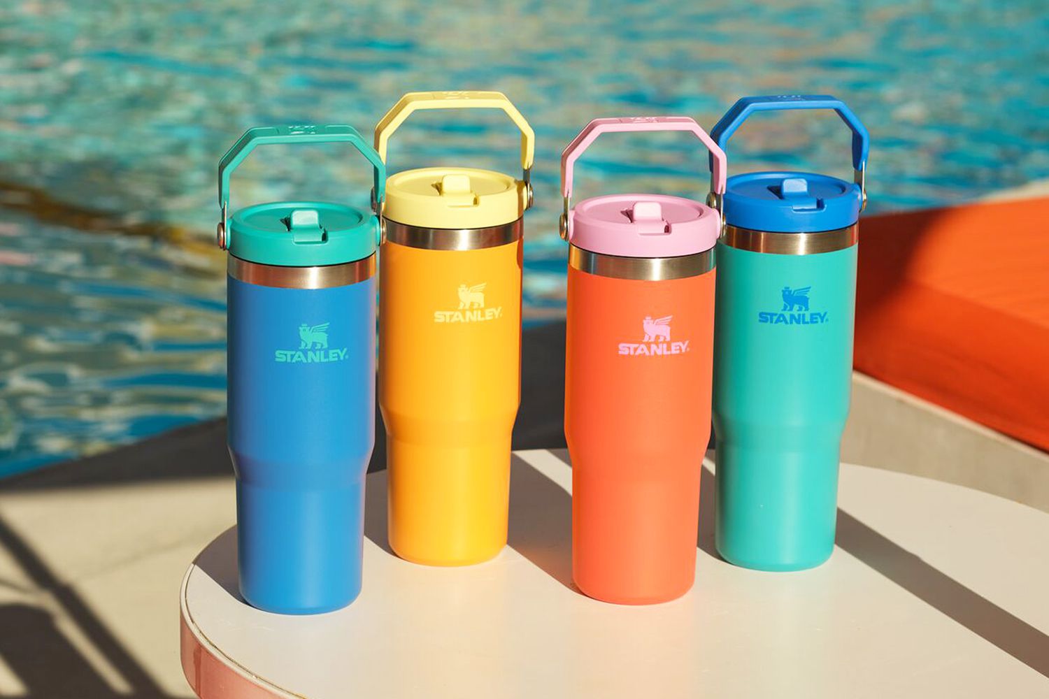 Stainless Steel Insulated Tumbler 4oz/1.18L with Lid and Straw